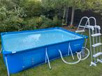 Bestway Steel Pro c3xc2m met pomp, trap, etc, Tuin en Terras, Zwembaden, Ophalen, Gebruikt, Opzetzwembad, 200 tot 400 cm