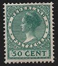 161 ONGEBRUIKT (Wilhelmina "Veth" 1924 Cat. € 80,-)PLAATFOUT, Postzegels en Munten, Postzegels | Nederland, Verzenden, T/m 1940