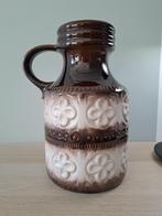 Vintage West Germany vaas jaren 70, Overige kleuren, Nvt 2de hands, Aardewerk of Porselein, Nvt 2de hands
