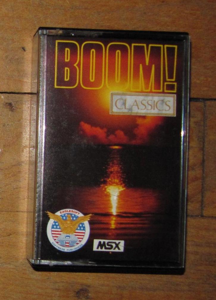 Msx Cassette Tape Spel BOOM!, Computers en Software, Vintage Computers, Ophalen of Verzenden