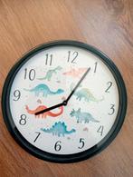 Dinosaurus klok, Ophalen of Verzenden, Gebruikt, Analoog, Wandklok