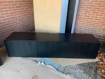 IKEA Bestå TV Kast zwart. - afbeelding 1