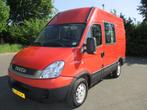 Iveco Daily 2.3ltr DC 6pers. Euro4 LD 2010, Auto's, Bestelauto's, Voorwielaandrijving, Stof, Iveco, Origineel Nederlands