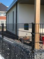 Dubbelstaafmat hekwerk NIEUW 60 cm Hoog COMPLEET (8/6/8), Ophalen, Nieuw, IJzer, Dubbelstaafmat hekwerk