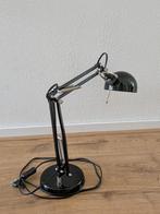 Ikea Forsa Bureaulamp, zwart, Ophalen of Verzenden, Zo goed als nieuw, Metaal, Minder dan 50 cm