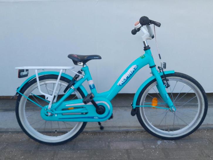 Diverse 18 inch Alpina meisjesfietsn., Fietsen en Brommers, Fietsen | Meisjes, Zo goed als nieuw, 26 inch of meer, Handrem, Ophalen