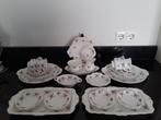Engels Richmond thee/gebak/bonbonservies vol roosjes, Antiek en Kunst, Antiek | Servies los, Verzenden