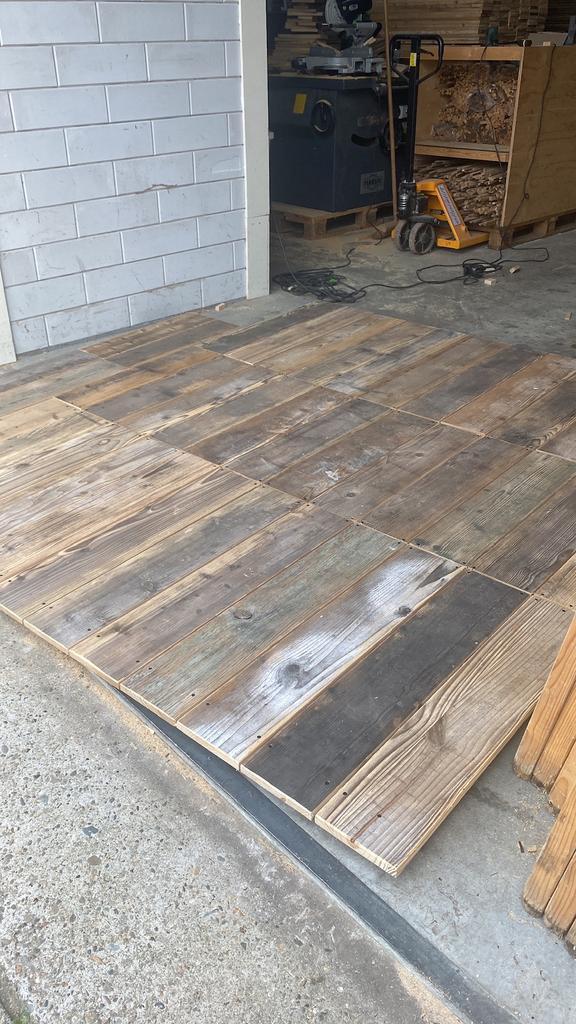 *Vuren hout planken, vintage planken, vloerdelen, sloophout, Doe-het-zelf en Verbouw, Hout en Planken, Plank, Vuren, Minder dan 25 mm
