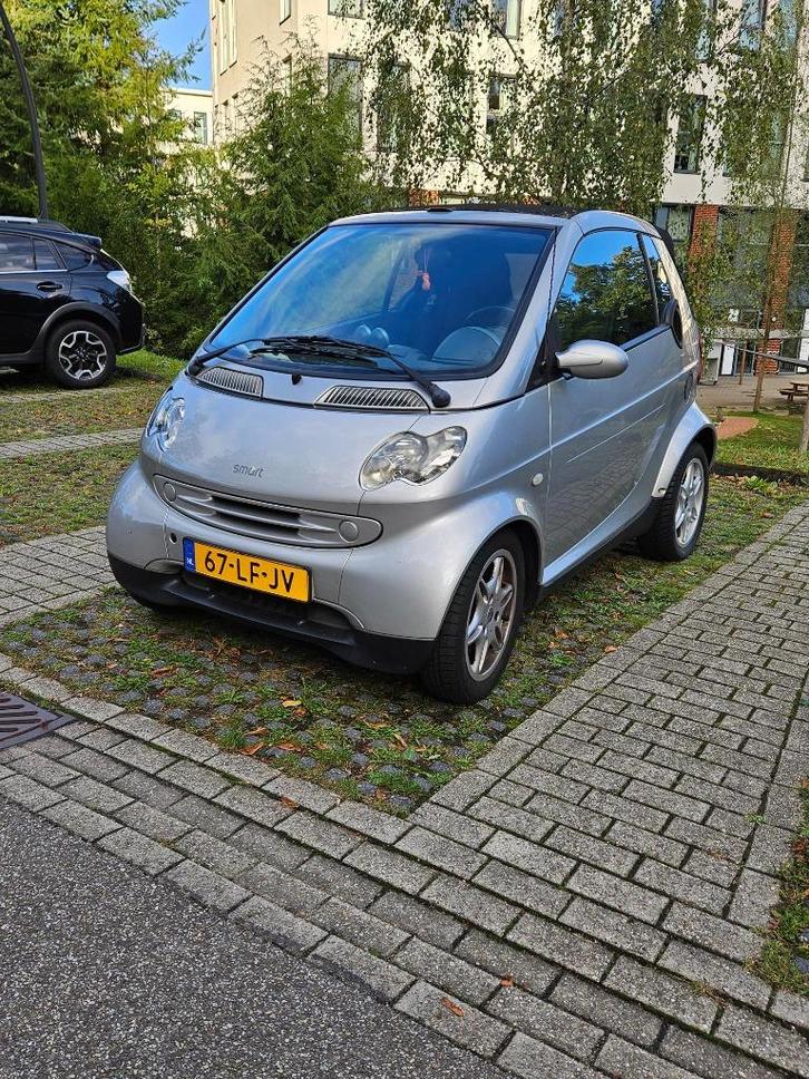 MCC Smart 0.6 40KW Cabrio AUT 2002 Grijs, Auto's, Overige Auto's, Particulier, Airconditioning, Centrale vergrendeling, Elektrische ramen