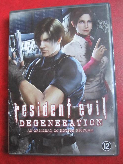 Resident Evil - Degeneration (2008), Cd's en Dvd's, Dvd's | Horror, Zo goed als nieuw, Vampiers of Zombies, Vanaf 12 jaar, Ophalen of Verzenden