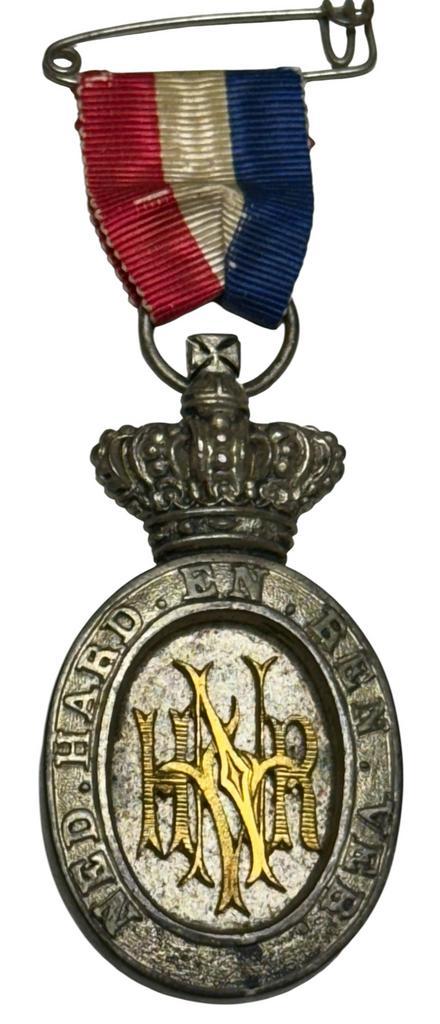 Ned. Hard. En. Ren. Ver. Medaille Paardensport, Verzamelen, Militaria | Algemeen, Overige soorten, Lintje, Medaille of Wings, Nederland