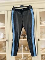 Broek Aaiko zwart met bies blauw wit maat L maat 40 42 zgan, Maat 38/40 (M), Aaiko, Zwart, Ophalen of Verzenden