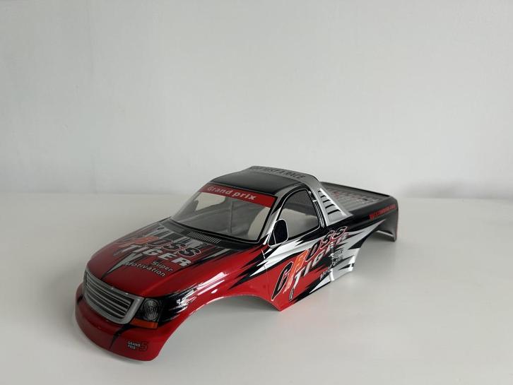 Cross Tiger offroad body nieuw 1/10 rc auto, Hobby en Vrije tijd, Modelbouw | Radiografisch | Auto's, Nieuw, Onderdeel, Elektro