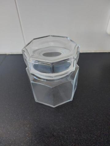 Glazen snoep/drop pot beschikbaar voor biedingen