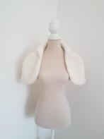 Stola cape Noa Noa, Kleding | Dames, Trouwkleding en Trouwaccessoires, Verzenden, Zo goed als nieuw, Wit, Accessoires