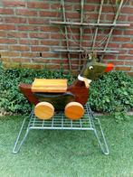 Loopeend hout of decoratie zonder krukje, Ophalen, Zo goed als nieuw, Wanddecoratie