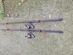 2 karperhengels met baitrunner dam, Ophalen, Zo goed als nieuw, Molen