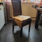 Rieten eethoekstoelen, Huis en Inrichting, Ophalen, Gebruikt