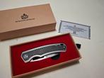QSP Knife Puffin QS127-E2 Titanium Carbon Fiber Zakmes, Ophalen of Verzenden, Zo goed als nieuw