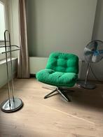 Ikea DYVLINGE Fauteuil Groen, Ophalen, 75 tot 100 cm, Zo goed als nieuw, Stof
