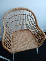 Rotan stoelen met witte poten, Ophalen of Verzenden
