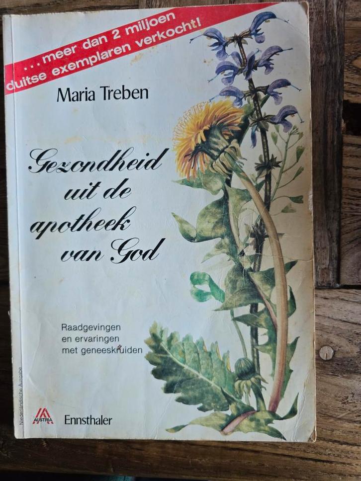 Gezondheid uit de apotheek van God - Maria Treben, Boeken, Gezondheid, Dieet en Voeding, Gelezen, Ophalen of Verzenden