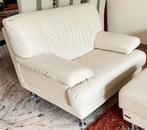 Te koop: Minnesota lederen fauteuil (zonder poef), Huis en Inrichting, Ophalen, Eenpersoons, Minder dan 75 cm, Zo goed als nieuw