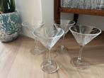 Vier vintage martini glazen, Antiek en Kunst, Ophalen of Verzenden