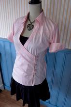 stijlvolle roze stretch blouse Vero Moda - valt als xs/s, Vero Moda, Ophalen of Verzenden, Zo goed als nieuw, Roze