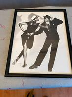 Zwarte fotolijst 29x23 cm, Ophalen, Zo goed als nieuw