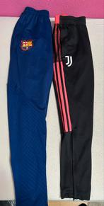 Voetbal trainingsbroeken FC Barcelona & Juventus, Ophalen of Verzenden, Zo goed als nieuw, Maat 48/50 (M), Blauw