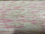 Authentiek Zweeds voddenkleed/ vloerkleed 110x 66 cm, roze, 50 tot 100 cm, Rechthoekig, Ophalen of Verzenden, Wit