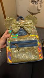Disney 50th anniversary Loungefly - goud holografisch, Ophalen of Verzenden, Mickey Mouse, Zo goed als nieuw, Tas, Koffer of Zak