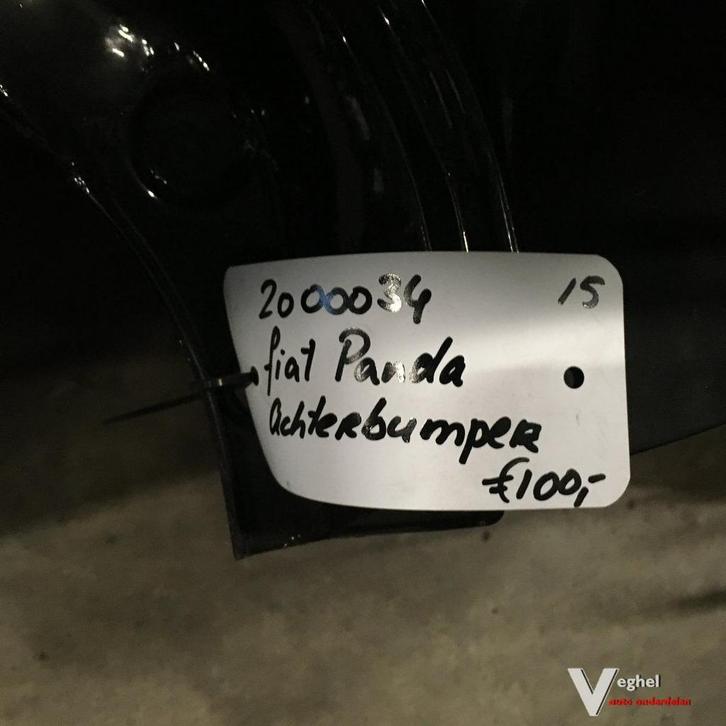 Fiat Panda 2015 Achterbumper, Auto-onderdelen, Carrosserie en Plaatwerk, Bumper, Achter, Gebruikt, Ophalen