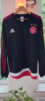 Ajax Amsterdam Adidas 2015/2016 Trainings sweatshirt XL, Addidas, Zwart, Maat 56/58 (XL), Ophalen of Verzenden