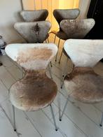 Vlinderstoelen Arne Jacobsen bij Fritz Hansen., Ophalen, Overige kleuren, Leer, Zo goed als nieuw