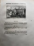 257 / Vreeswijk aan de Vaart Kopergravure 1733, Antiek en Kunst, Ophalen of Verzenden