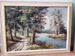 Landschap of natuur schilderij van Range ofwel Enneking, Antiek en Kunst, Ophalen