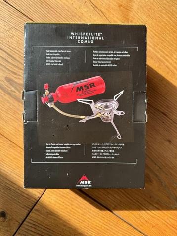 MSR Whisperlite Vloeistofbrander met Brandstoffles beschikbaar voor biedingen