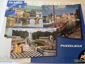 Puzzelbox 3 * 1000 beschikbaar voor biedingen