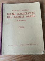 Kleine schoolatlas der gehele aarde in 48 kaarten, Boeken, Ophalen of Verzenden, Gelezen, 1800 tot 2000, Landkaart