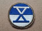 WWII US 10th Corps patch, Verzamelen, Militaria | Tweede Wereldoorlog, Verzenden, Amerika, Embleem of Badge