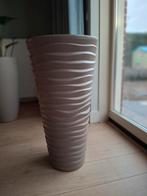 NIEUW bloempot mocca/beige/taupe 75cm hoog, 25 tot 40 cm, Kunststof, Rond, Nieuw