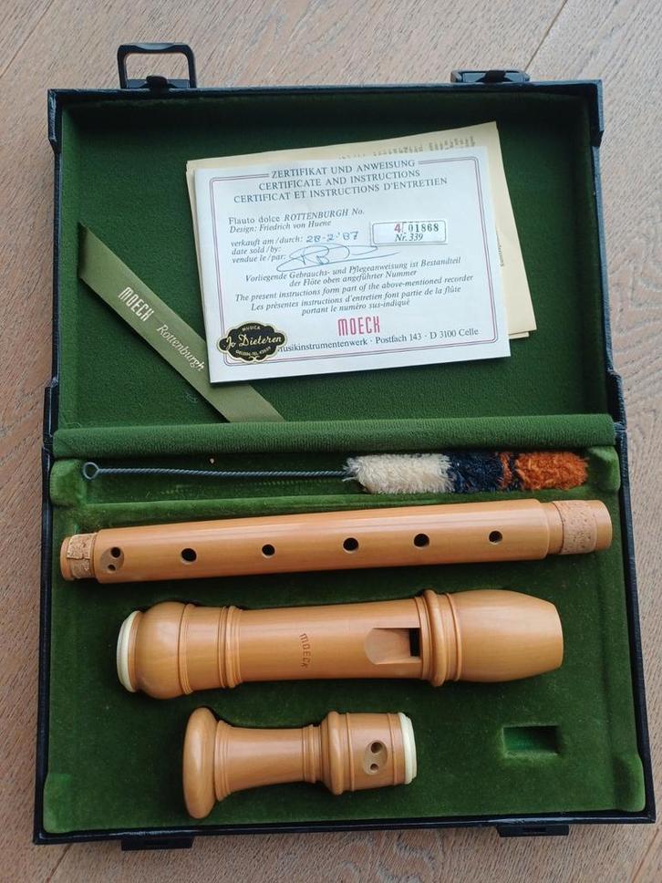 Moeck Rottenburgh altblokfluit, Muziek en Instrumenten, Blaasinstrumenten | Blokfluiten, Zo goed als nieuw, Alt, Ophalen of Verzenden