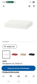 Lack wandplanken Ikea, Huis en Inrichting, Ophalen, Zo goed als nieuw