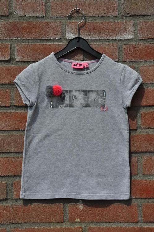 3 t-shirt 122, top 122, shirt 122, kinderkleding 122, Kinderen en Baby's, Kinderkleding | Maat 122, Zo goed als nieuw, Meisje