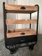 Industriële trolley. Butler tray, Ophalen, Gebruikt