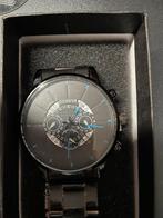 Heren horloges, Sieraden, Tassen en Uiterlijk, Horloges | Heren, Ophalen of Verzenden, Zo goed als nieuw, Leer, Overige merken