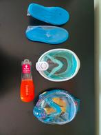 Snorkelmaskers kind Maat XS. En waterschoenen maar 35/36, Ophalen, Gebruikt
