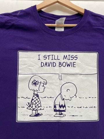 T-shirt, paars, David Bowie, XL beschikbaar voor biedingen